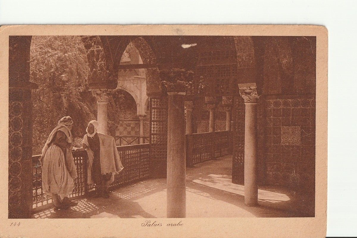 CARTE POSTAL Lehnert & Landrock ORIENTALISME 1910 FORMAT 9X14CM