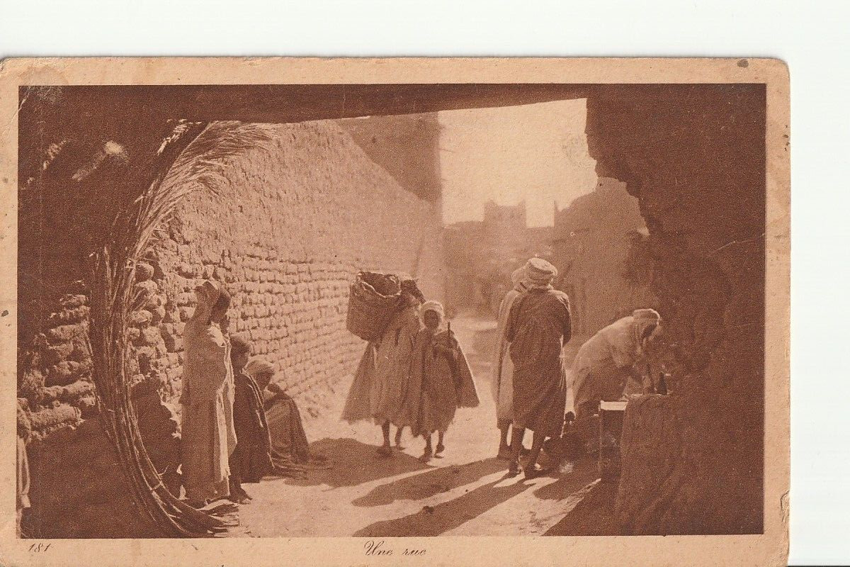 CARTE POSTAL Lehnert & Landrock ORIENTALISME 1910 FORMAT 9X14CM