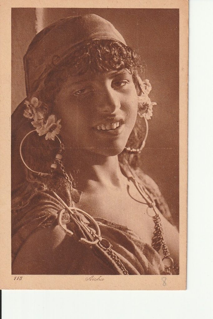 CARTE POSTAL Lehnert & Landrock ORIENTALISME 1910 FORMAT 9X14CM