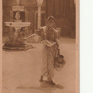 CARTE POSTAL Lehnert & Landrock ORIENTALISME 1910 FORMAT 9X14CM