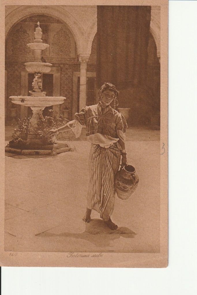 CARTE POSTAL Lehnert & Landrock ORIENTALISME 1910 FORMAT 9X14CM