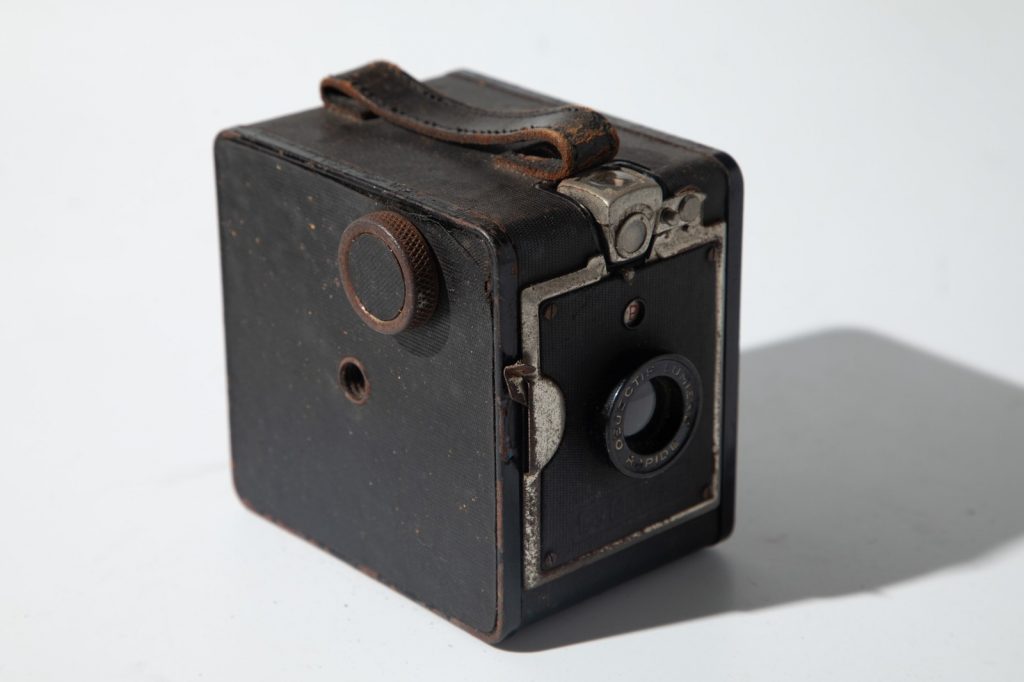 APPAREIL PHOTO Lumiere scout box 1940 Argentique 6X7cm 120