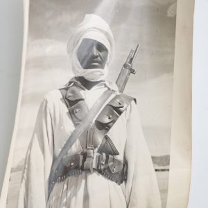 Photo argentique MILITAIRE noir et blanc année 80 afrique 12X18CM