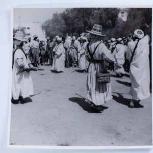 TIRAGE PHOTO	argentique CIRCA 1955	Maroc  18X18cm