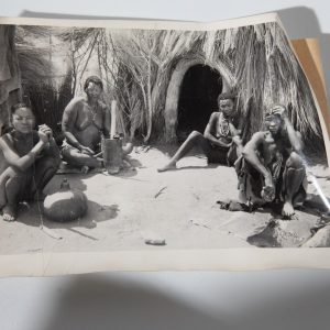 PHOTO ARGENTIQUE AFRIQUE BUSHMEN MAKOKA FORMAT 13X18cm CIRCA 1940
