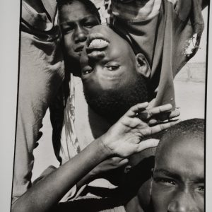 PHOTO Argentique Afrique Enfant reportage en Afrique 18X24cm 1990 Olivier Culman