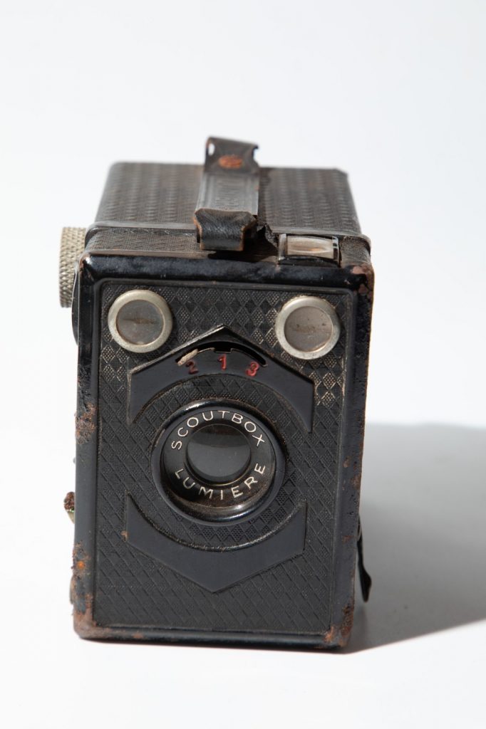 APPAREIL PHOTO Lumiere Scout Box 1930 Argentique 6X9cm