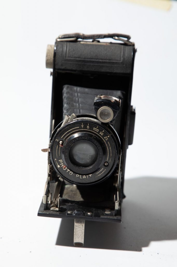APPAREIL PHOTO folding Photo-plait Voltex 1933 Argentique 6X9cm 120
