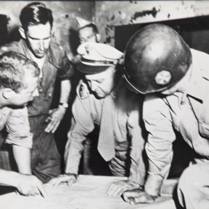 TIRAGE PHOTO	argentique 1950 PHOTO DE PRESSE MILITAIRE GUERRE DE COREE 21X25cm