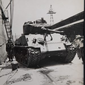 TIRAGE PHOTO	argentique 1950 PHOTO DE PRESSE MILITAIRE GUERRE DE COREE 21X25cm