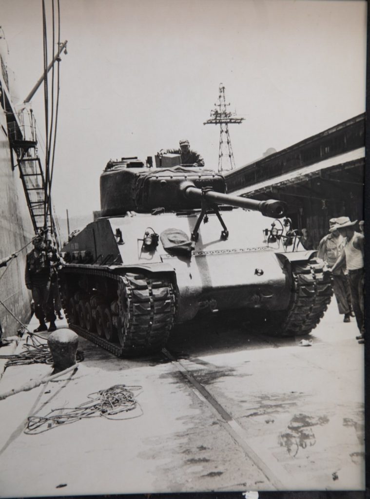 TIRAGE PHOTO	argentique 1950 PHOTO DE PRESSE MILITAIRE GUERRE DE COREE 21X25cm