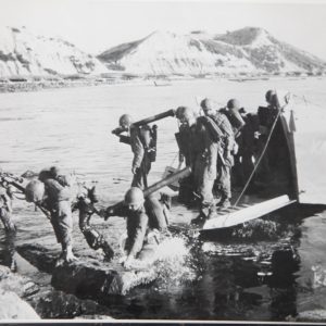 TIRAGE PHOTO	argentique 1950 PHOTO DE PRESSE MILITAIRE GUERRE DE COREE 21X25cm