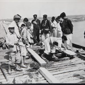 TIRAGE PHOTO	argentique 1950 PHOTO DE PRESSE MILITAIRE GUERRE DE COREE 21X25cm