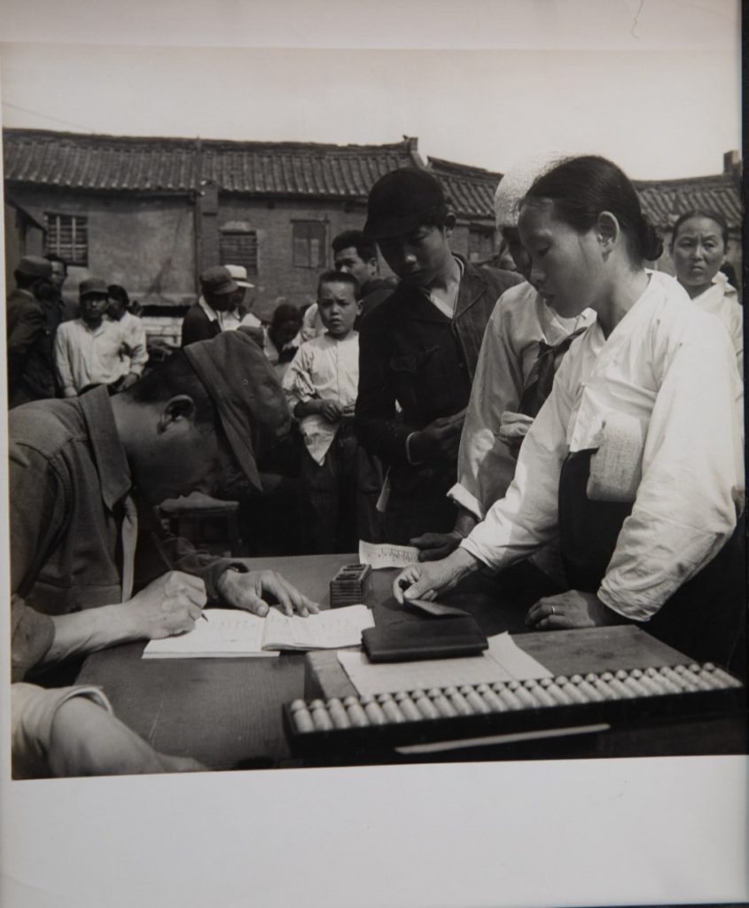 TIRAGE PHOTO	argentique 1950 PHOTO DE PRESSE MILITAIRE GUERRE DE COREE 21X25cm