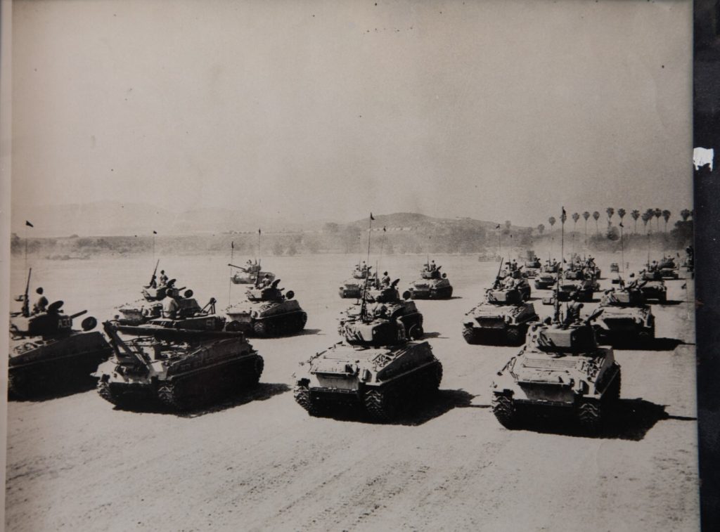 TIRAGE PHOTO	argentique 1950 PHOTO DE PRESSE MILITAIRE GUERRE DE COREE 21X25cm