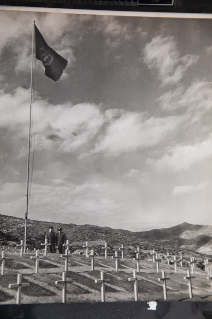 TIRAGE PHOTO	argentique 1950 PHOTO DE PRESSE MILITAIRE GUERRE DE COREE 21X25cm