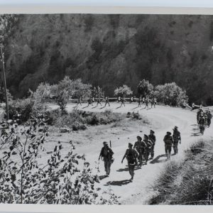 PHOTO de presse militaire 1945 armée britannique en Libye 15X2Ocm