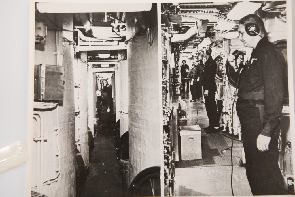 PHOTO ARGENTIQUE USIS 1960 SOUS MARIN MILITAIRE AMERICAIN WASHINGTON 18X24cm