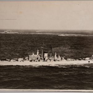 PHOTO Moyen Orient	croiseur Américain CA 134 US NAVY au large du Liban