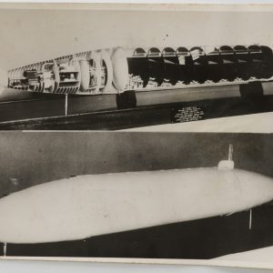 PHOTO Maquette du sous marin nucléaire Britannique le Moby Dick	11X16cm	1960