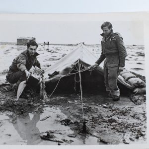 PHOTO de presse militaire 1945 armée britannique en Libye 15X2Ocm