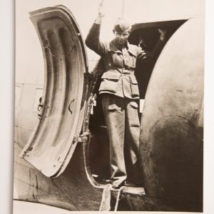 TIRAGE PHOTO	argentique ministère de l'information circa 1946	17X20CM TAMPON