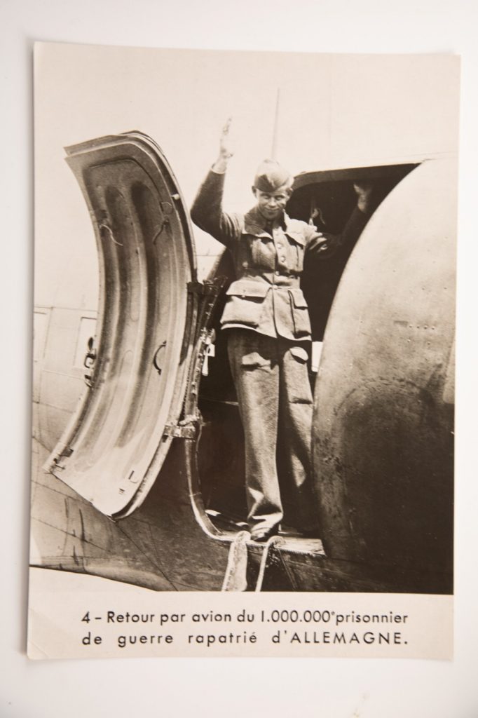 TIRAGE PHOTO argentique ministère de l'information circa 1946 17X20CM TAMPON