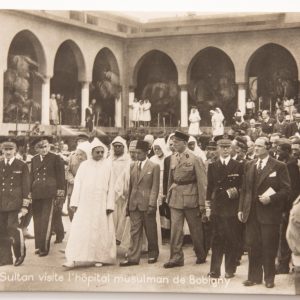 TIRAGE PHOTO	argentique ministère de l'information circa 1946	17X20CM TAMPON