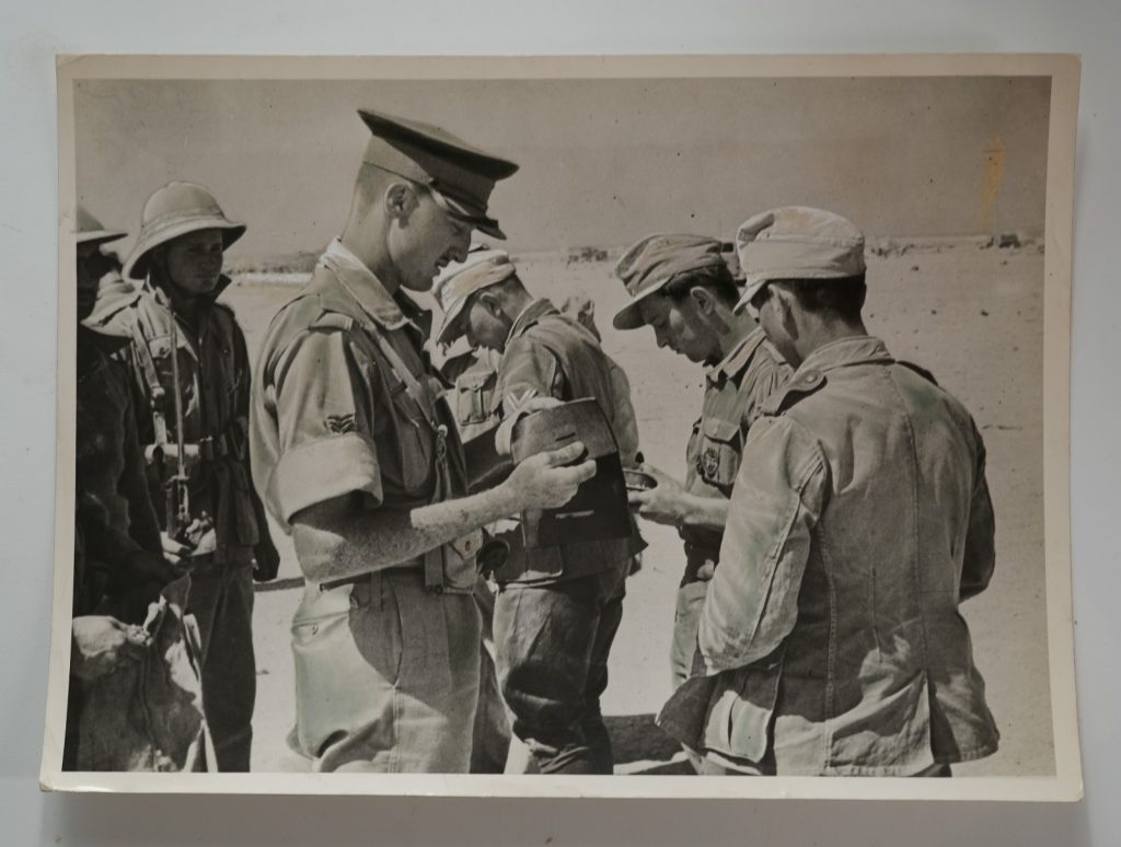 PHOTO Miltaire britanique moyen orient 15x20cm 1940