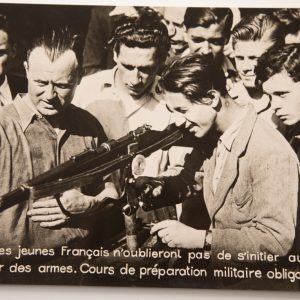 TIRAGE PHOTO	argentique ministère de l'information circa 1946	23x18CM TAMPON