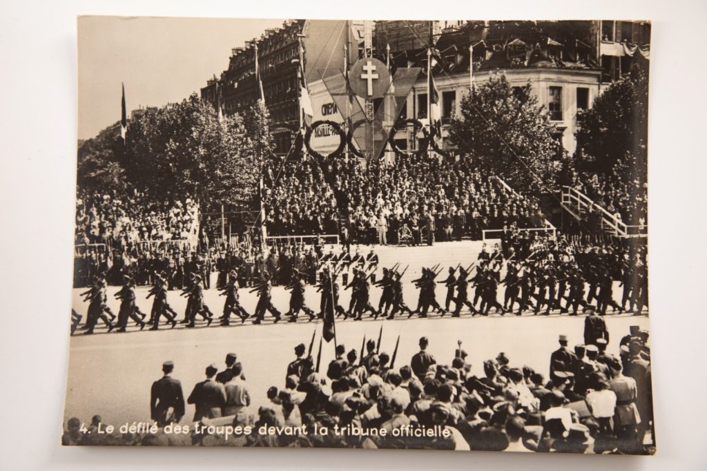 TIRAGE PHOTO argentique ministère de l'information circa 1946 17X20CM TAMPON