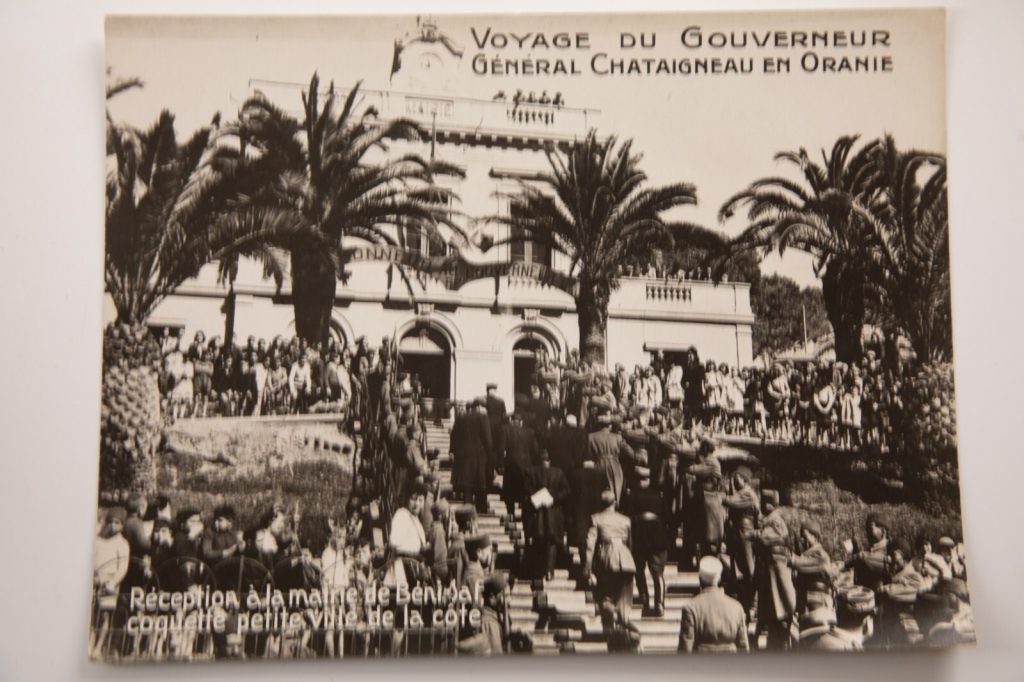 TIRAGE PHOTO argentique ministère de l'information circa 1946 17X20CM TAMPON