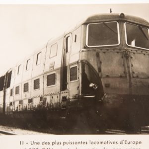 TIRAGE PHOTO	argentique ministère de l'information circa 1946	17X20CM TAMPON