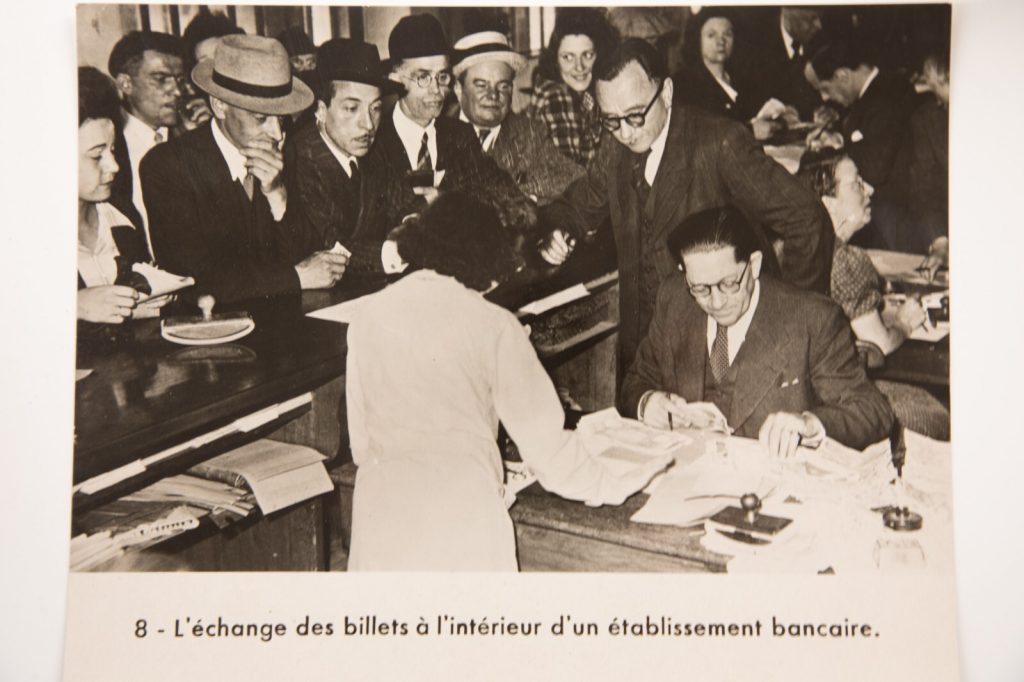 TIRAGE PHOTO argentique ministère de l'information circa 1946 17X20CM TAMPON