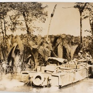 PHOTO OFFICIEL BRITANIQUE DE PRESSE MILITARIA 1945 15X21cm Arakan Troupes