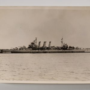 PHOTO OFFICIEL BRITANIQUE DE PRESSE MILITARIA 1945 15X21cm HMS Sussex