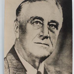 TIRAGE PHOTO	ARGENTIQUE, 1950	Président Roosevelt 18X24cm