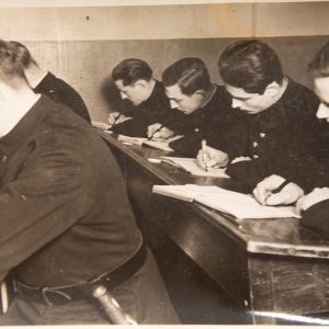 PHOTO TAMPON NEW-YORK TIME PARIS 1936	ECOLE DE GARDIENS DE LA PAIX 18X24CM