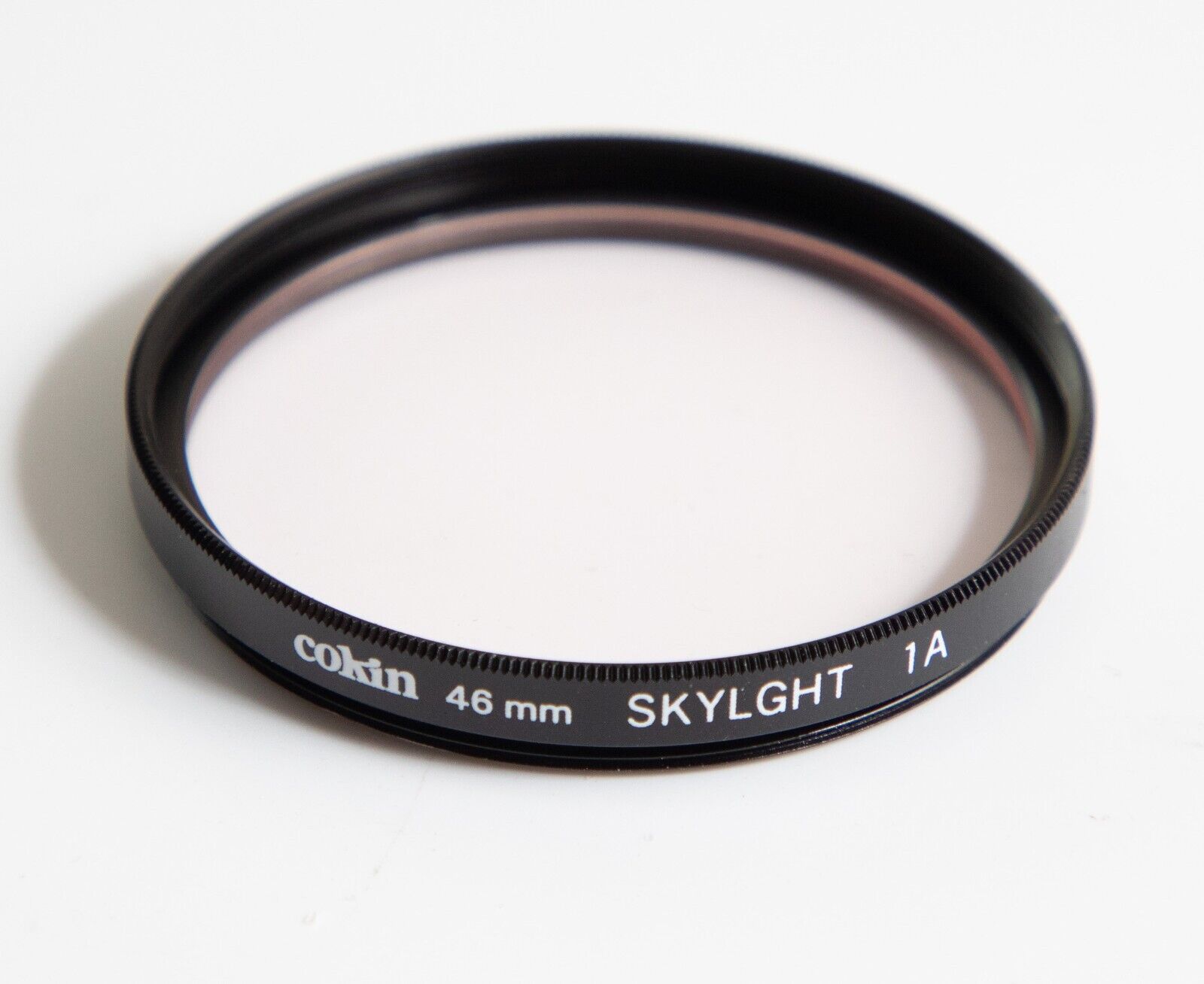 FILTRE OBJECTIF-COKIN SKYLIGHT 1A--VERRE 46mm ROND--trés bon état