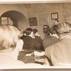 PHOTO TAMPON NEW-YORK TIME PARIS 1936	ECOLE DE GARDIENS DE LA PAIX 18X24CM