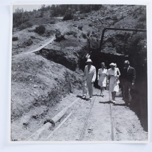 TIRAGE PHOTO	argentique CIRCA 1955	VISITE  Maroc Maréchal Juin 18X18cm