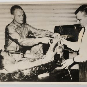 PHOTO de presse  états unis	Mission Mercury astronautes John Glenn Alan Shepard