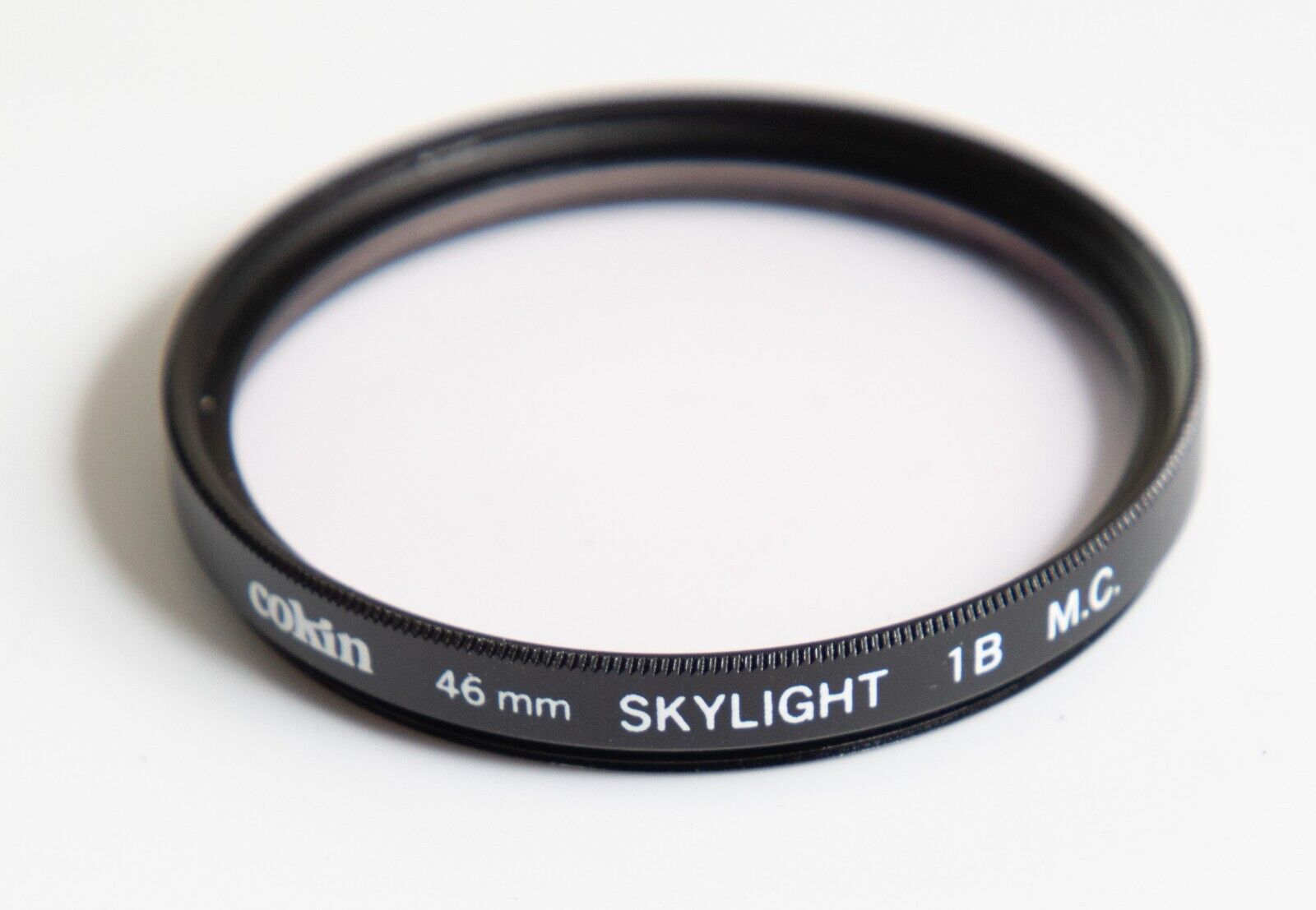 FILTRE OBJECTIF-COKIN SKYLIGHT 1B M.C.--VERRE 46mm ROND--trés bon état
