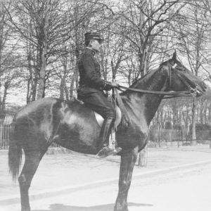 Tirage photo argentique Soldat cavalier 1900 20X30cm