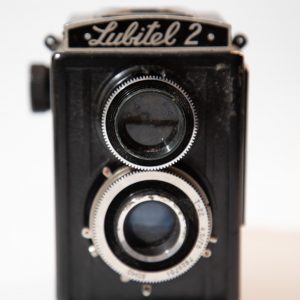 APPAREIL PHOTO Lubitel 2 1970 Argentique 6x6cm 120 Reflex Bi-objectif