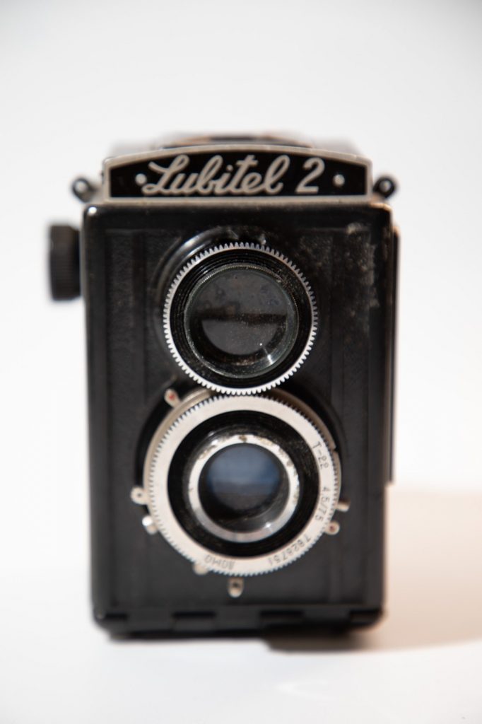 APPAREIL PHOTO Lubitel 2 1970 Argentique 6x6cm 120 Reflex Bi-objectif