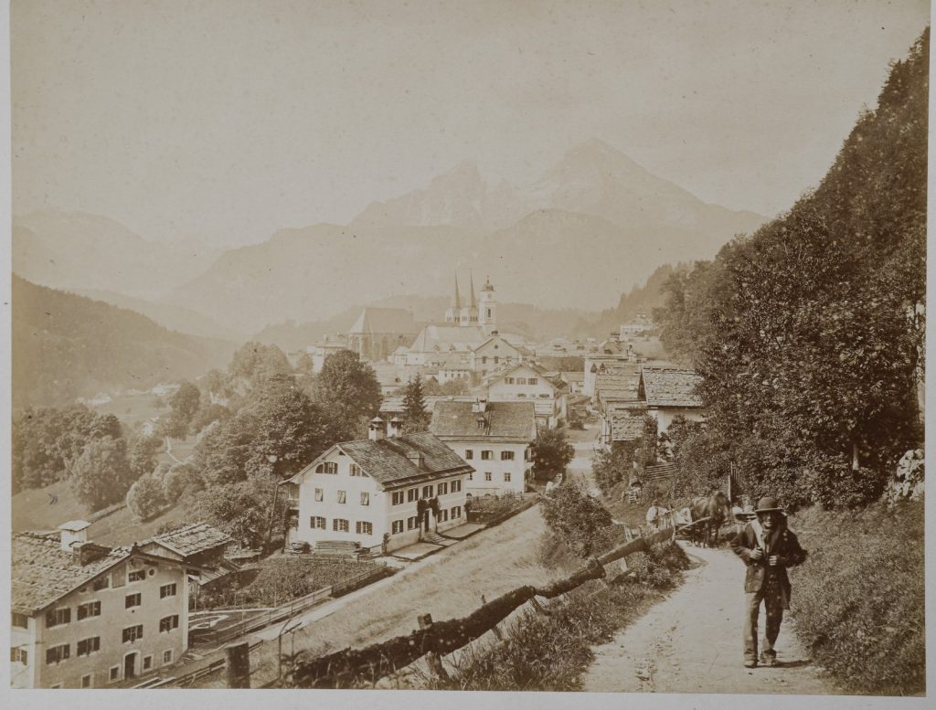 PHOTO Albumine Allemagne Berchtesgaden 18X24cm 1880