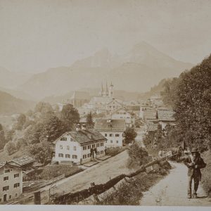 PHOTO	Albumine	Allemagne	Berchtesgaden 	18X24cm	1880