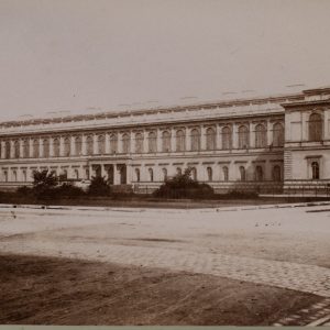 TIRAGE PHOTO	ALBUMINE 1880	ALLEMAGNE MUNICH PINAKOTEK 9X14cm