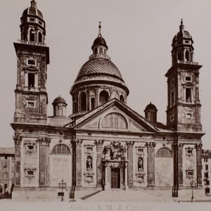 TIRAGE PHOTO	ALBUMINE 1880	ITALIE ROME 9X14cm